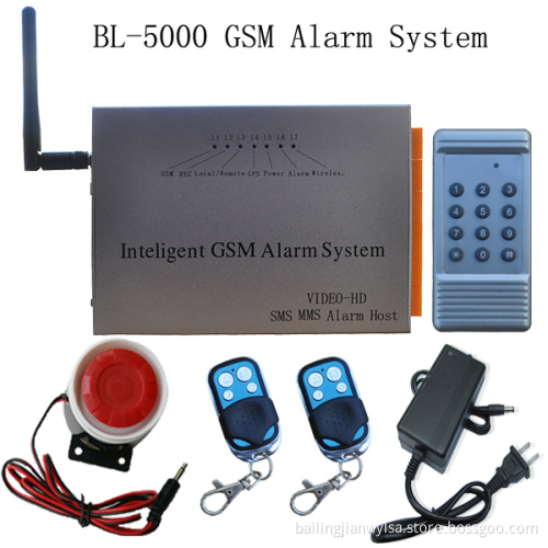Intelligent GSM Alarm System Bl5000